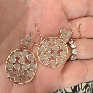 Elegant Gold diamond  Earrings